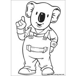 Dibujo para colorear: Koala (Animales) #9419 - Dibujos para Colorear e Imprimir Gratis