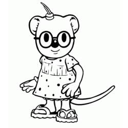 Dibujo para colorear: Koala (Animales) #9474 - Dibujos para Colorear e Imprimir Gratis