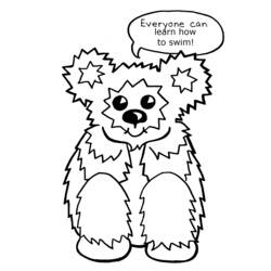 Dibujo para colorear: Koala (Animales) #9492 - Dibujos para Colorear e Imprimir Gratis