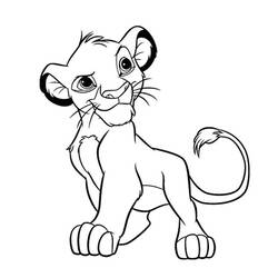 Dibujo para colorear: León (Animales) #10381 - Dibujos para Colorear e Imprimir Gratis
