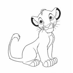 Dibujo para colorear: León (Animales) #10407 - Dibujos para Colorear e Imprimir Gratis