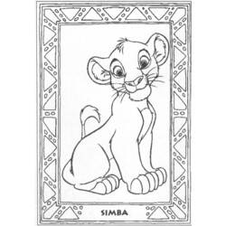 Dibujo para colorear: León (Animales) #10429 - Dibujos para Colorear e Imprimir Gratis