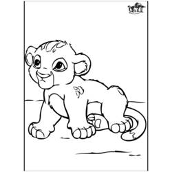 Dibujo para colorear: Leopardo (Animales) #9830 - Dibujos para Colorear e Imprimir Gratis