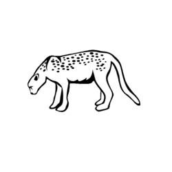 Dibujo para colorear: Leopardo (Animales) #9839 - Dibujos para Colorear e Imprimir Gratis