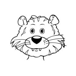 Dibujo para colorear: Leopardo (Animales) #9844 - Dibujos para Colorear e Imprimir Gratis