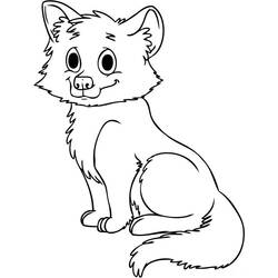 Dibujo para colorear: Lobo (Animales) #10471 - Dibujos para Colorear e Imprimir Gratis