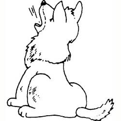 Dibujo para colorear: Lobo (Animales) #10479 - Dibujos para Colorear e Imprimir Gratis