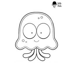 Dibujo para colorear: Medusa (Animales) #20466 - Dibujos para Colorear e Imprimir Gratis