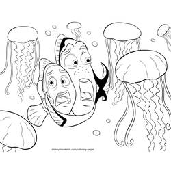 Dibujo para colorear: Medusa (Animales) #20474 - Dibujos para Colorear e Imprimir Gratis