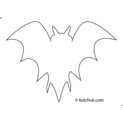 Dibujo para colorear: Muerciélago (Animales) #2144 - Dibujos para Colorear e Imprimir Gratis