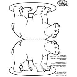 Dibujo para colorear: Oso (Animales) #12216 - Dibujos para Colorear e Imprimir Gratis