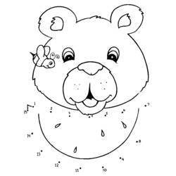 Dibujo para colorear: Oso (Animales) #12245 - Dibujos para Colorear e Imprimir Gratis
