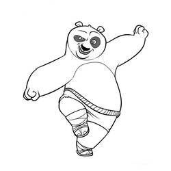 Dibujo para colorear: Panda (Animales) #12460 - Dibujos para Colorear e Imprimir Gratis