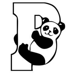 Dibujo para colorear: Panda (Animales) #12472 - Dibujos para Colorear e Imprimir Gratis