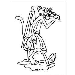 Dibujo para colorear: Pantera (Animales) #15552 - Dibujos para Colorear e Imprimir Gratis