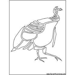 Dibujo para colorear: Pavo (Animales) #5471 - Dibujos para Colorear e Imprimir Gratis
