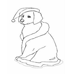 Dibujo para colorear: Perro (Animales) #19 - Dibujos para Colorear e Imprimir Gratis