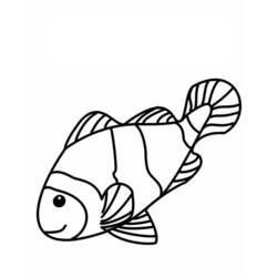 Dibujo para colorear: Pescado (Animales) #17038 - Dibujos para Colorear e Imprimir Gratis