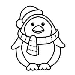 Dibujo para colorear: Pingüino (Animales) #16843 - Dibujos para Colorear e Imprimir Gratis