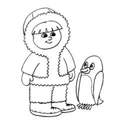 Dibujo para colorear: Pingüino (Animales) #16910 - Dibujos para Colorear e Imprimir Gratis