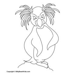 Dibujo para colorear: Pingüino (Animales) #16926 - Dibujos para Colorear e Imprimir Gratis