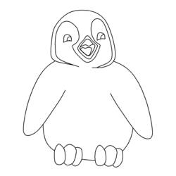 Dibujo para colorear: Pingüino (Animales) #16964 - Dibujos para Colorear e Imprimir Gratis