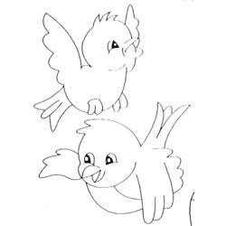 Dibujo para colorear: Polluelos (Animales) #20105 - Dibujos para Colorear e Imprimir Gratis