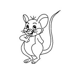 Dibujo para colorear: Rata (Animales) #15223 - Dibujos para Colorear e Imprimir Gratis