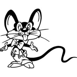Dibujo para colorear: Rata (Animales) #15227 - Dibujos para Colorear e Imprimir Gratis