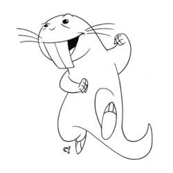 Dibujo para colorear: Rata (Animales) #15230 - Dibujos para Colorear e Imprimir Gratis