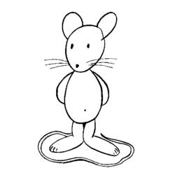 Dibujo para colorear: Rata (Animales) #15241 - Dibujos para Colorear e Imprimir Gratis