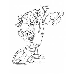 Dibujo para colorear: Rata (Animales) #15293 - Dibujos para Colorear e Imprimir Gratis