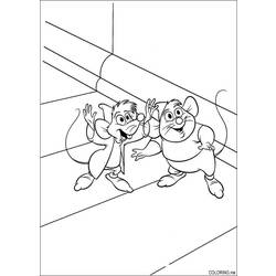 Dibujo para colorear: Ratón (Animales) #14024 - Dibujos para Colorear e Imprimir Gratis