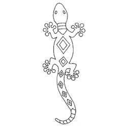 Dibujo para colorear: Salamandra (Animales) #19913 - Dibujos para Colorear e Imprimir Gratis