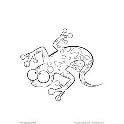 Dibujo para colorear: Salamandra (Animales) #19944 - Dibujos para Colorear e Imprimir Gratis