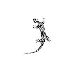 Dibujo para colorear: Salamandra (Animales) #19953 - Dibujos para Colorear e Imprimir Gratis