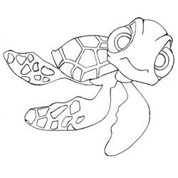 Dibujo para colorear: Tortuga (Animales) #13523 - Dibujos para Colorear e Imprimir Gratis