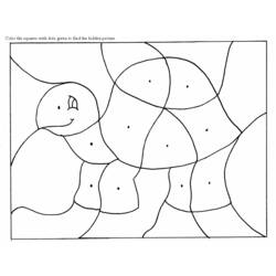 Dibujo para colorear: Tortuga (Animales) #13560 - Dibujos para Colorear e Imprimir Gratis