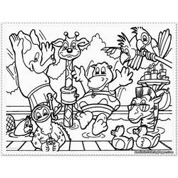Dibujo para colorear: Zoo (Animales) #12643 - Dibujos para Colorear e Imprimir Gratis