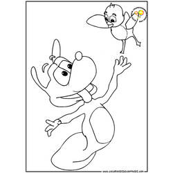 Dibujo para colorear: Adiboo (Dibujos animados) #23597 - Dibujos para Colorear e Imprimir Gratis