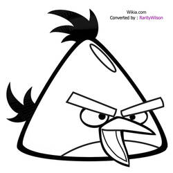 Dibujo para colorear: Angry Birds (Dibujos animados) #25017 - Dibujos para Colorear e Imprimir Gratis