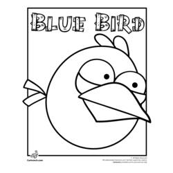 Dibujo para colorear: Angry Birds (Dibujos animados) #25023 - Dibujos para Colorear e Imprimir Gratis