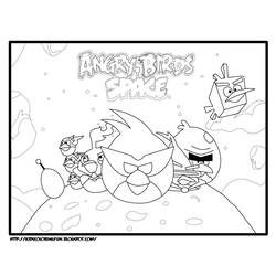 Dibujo para colorear: Angry Birds (Dibujos animados) #25033 - Dibujos para Colorear e Imprimir Gratis
