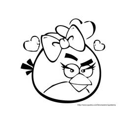 Dibujo para colorear: Angry Birds (Dibujos animados) #25038 - Dibujos para Colorear e Imprimir Gratis