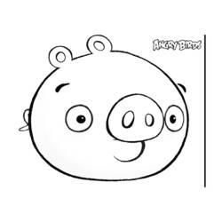 Dibujo para colorear: Angry Birds (Dibujos animados) #25044 - Dibujos para Colorear e Imprimir Gratis