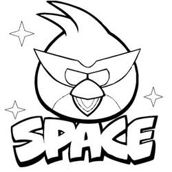 Dibujo para colorear: Angry Birds (Dibujos animados) #25057 - Dibujos para Colorear e Imprimir Gratis