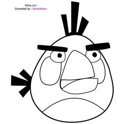 Dibujo para colorear: Angry Birds (Dibujos animados) #25063 - Dibujos para Colorear e Imprimir Gratis