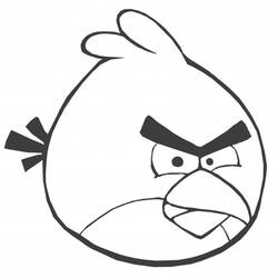Dibujo para colorear: Angry Birds (Dibujos animados) #25070 - Dibujos para Colorear e Imprimir Gratis