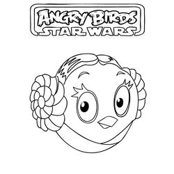 Dibujo para colorear: Angry Birds (Dibujos animados) #25078 - Dibujos para Colorear e Imprimir Gratis