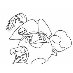 Dibujo para colorear: Angry Birds (Dibujos animados) #25087 - Dibujos para Colorear e Imprimir Gratis